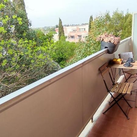 Michelet Studio Climatise Avec Balcon Et Parking Ferme Montpellier Luaran gambar
